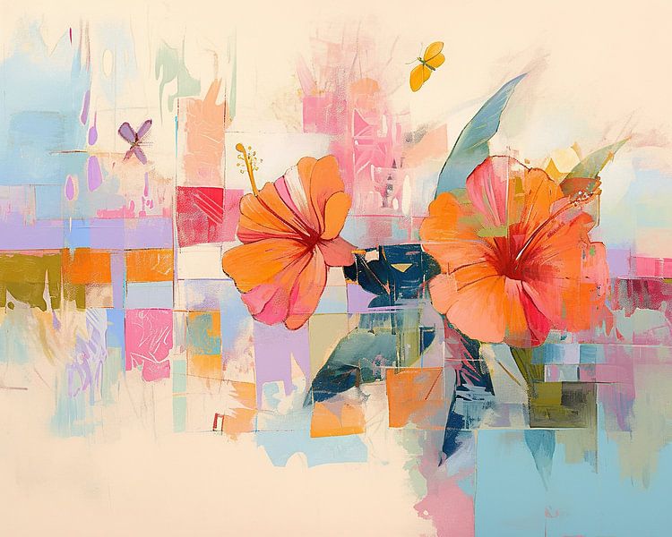 Flower decor by Abstract Painting