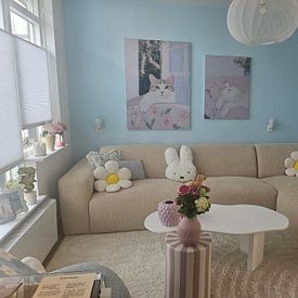 Klantfoto: Het leven van een kat van Studio Allee, als artframe