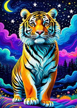 Tijger De Sterrennacht 2 van MIROKKU