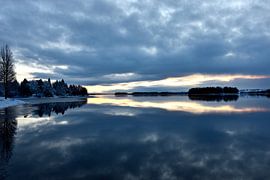 A calm cold lake von Christer Andersson