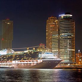 Cruise ship panorama by Anton de Zeeuw