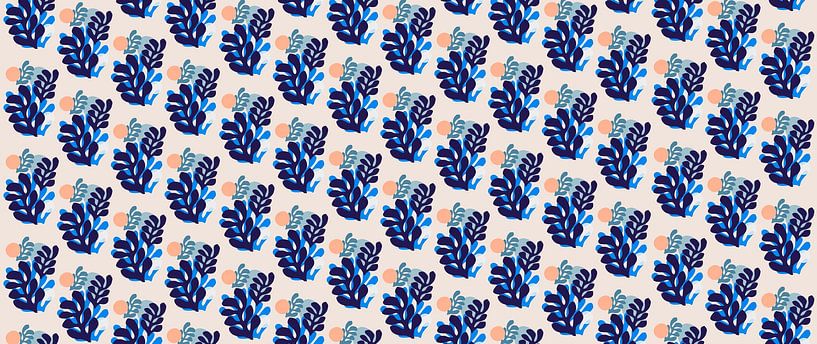 Organic floral pattern by Vitor Costa