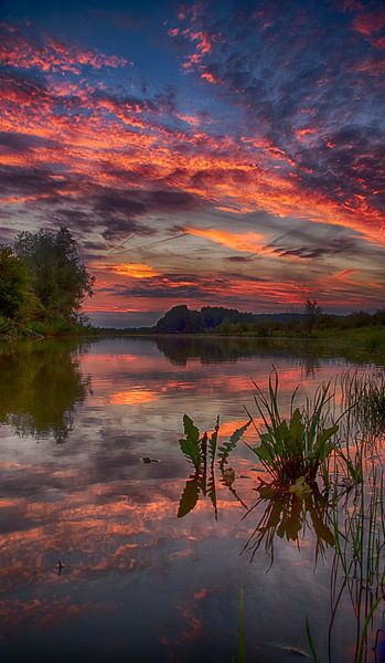 Zonsondergang by Dirk jan Duits