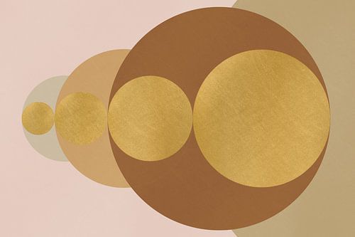 Golden Ratio Circles von True Nature Art