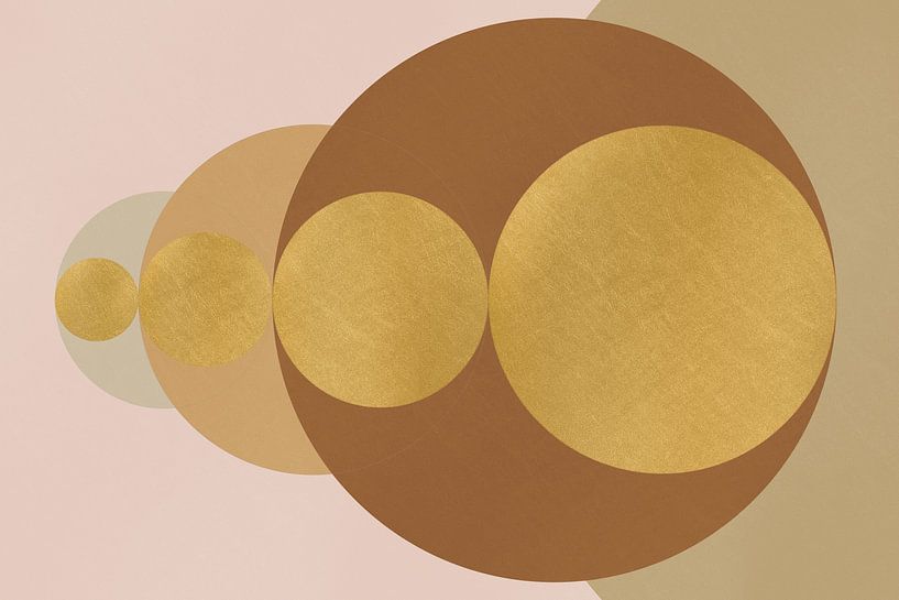 Cercles du nombre d'or par True Nature Art