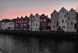 Zonsondergang in Bergen op Zoom von Kim de Been