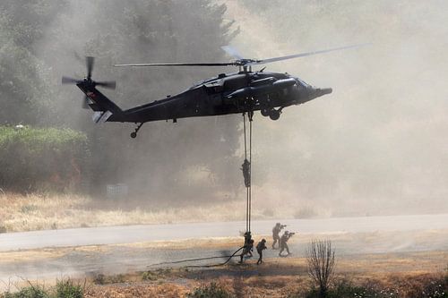 S-70A Blackhawk-Hubschrauber der türkischen Spezialeinheiten