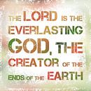The Lord is the everlasting God van Luci light thumbnail