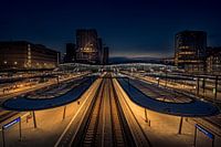 Utrecht Centraal in de avond