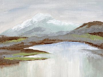 Besneeuwde Alp van Nikita Jariwala