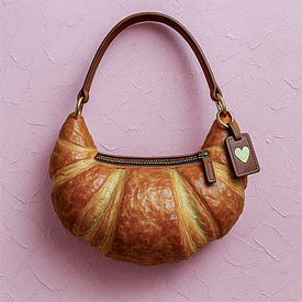 Sac à croissants avec breloque sur Ainoeska