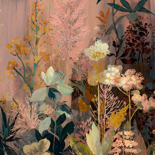 Botanische Harmonie – Warme Naturkomposition