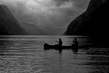 Lysebotn Fjord Norway by Ron de Poorter