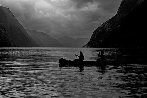 Lysebotn Fjord Norway van Ron de Poorter
