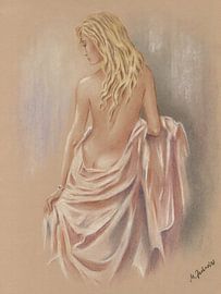 Woman after the Bath by Marita Zacharias