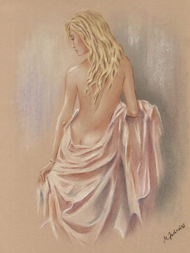 Woman after the Bath by Marita Zacharias