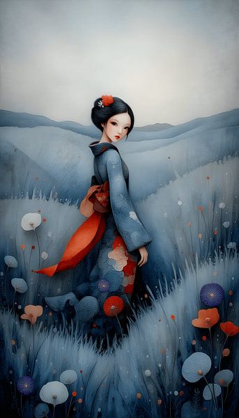 Chuchotements de Geisha sur le silence par Jolique Arte