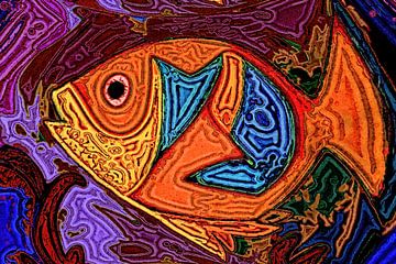 Ein extravaganter Fisch von Anna Marie de Klerk