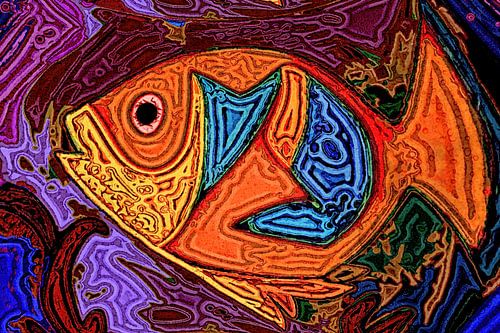 Een flamboyante vis van Anna Marie de Klerk