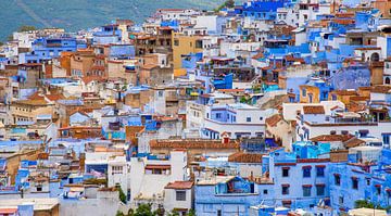 Chefchaouen, Marokko van Jan Fritz