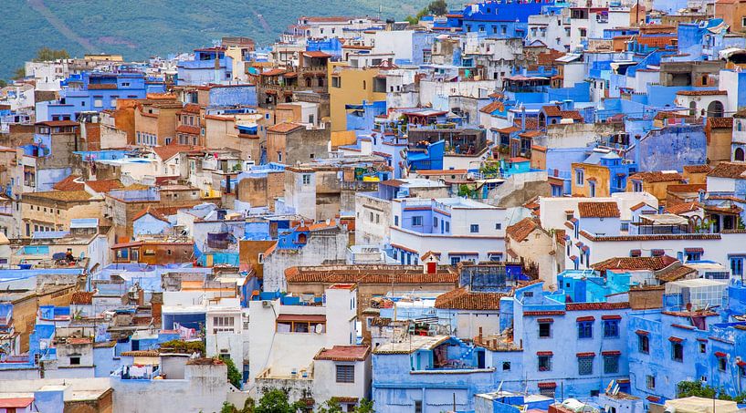 Chefchaouen, Marokko van Jan Fritz