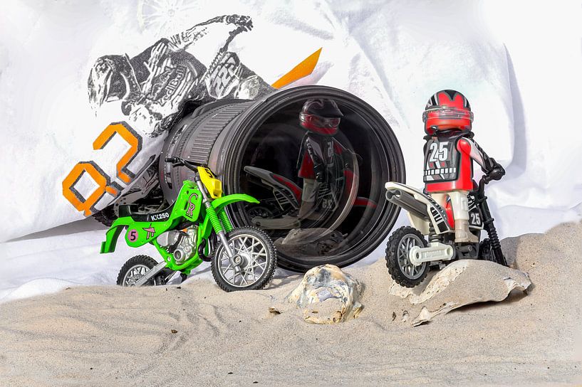 Motocross caught in the lens by foto by rob spruit