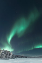 Nordlichter in Lappland | Reisefotografie Druck | Finnland