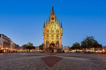 Gouda. Rathaus auf dem Marktplatz von Gerrit de Heus