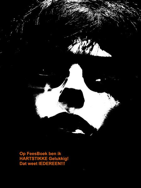Dolende Dertigers: Hartstikke Gelukkig op FeesBoek! by MoArt (Maurice Heuts)