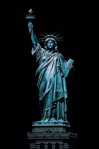 Statue of Liberty new york colour portrait