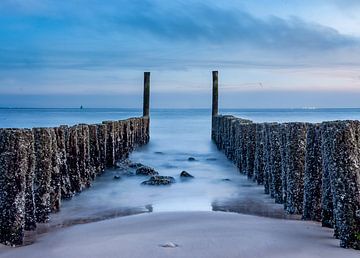 Zee landschap van natascha verbij