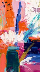 Bunte Blumenexplosion Nr. 3