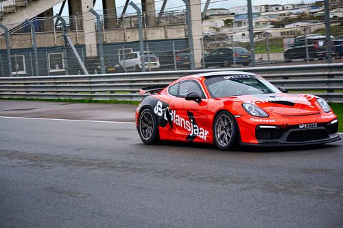 Porsche en action à Zandvoort sur Stacey Van Baast