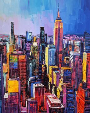 Expressionisme in New York van Thea