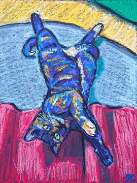 Playful cat by Irina Rammos