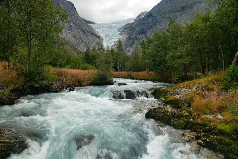 Briksdalbreen gletsjer von Martin Noteboom