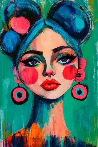 Vibrant beauty in colours
