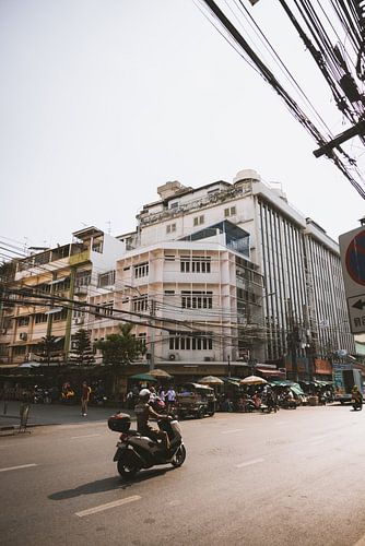 Het Levendige Straatleven van Bangkok: Een Dynamische Stedelijke Symfonie