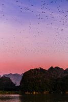 Zonsondergang in Hpa-An | Myanmar