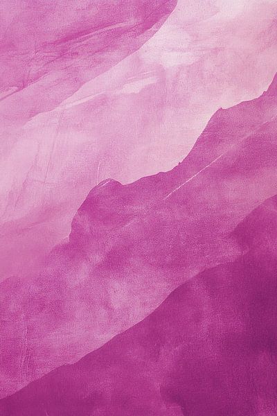 Magenta Layers | Texture douce rose magenta par Collection Moderne