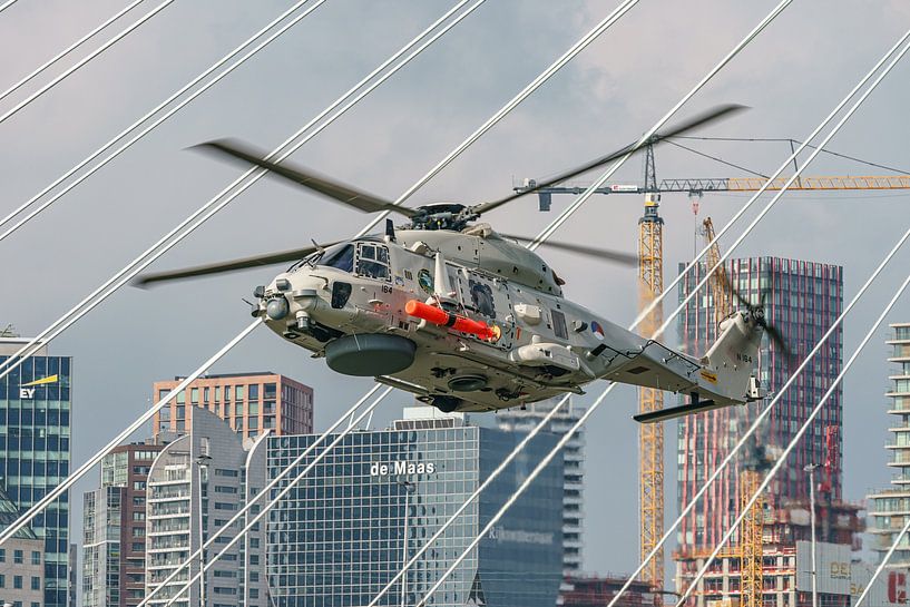 NH-90-Hubschrauber bei den Welthafentagen 2023. von Jaap van den Berg
