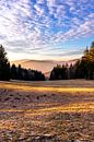 Korte wandeling bij zonsondergang naar de Ruppberg bij Zella-Mehlis - Thüringen - Duitsland van Oliver Hlavaty thumbnail