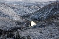 Saarschleife im Winter