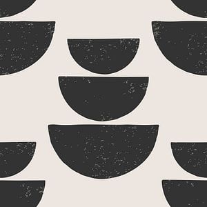 Organische und geometrische Formen, Retro-Stil