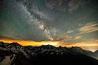 Milky Way over the Karwendel by Leo Schindzielorz thumbnail