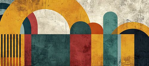 Modern Abstraction | Structured Forms Mix