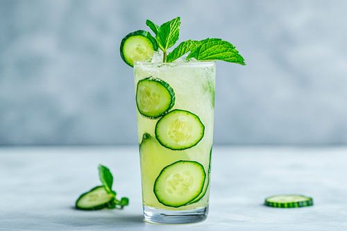 Komkommer mocktail