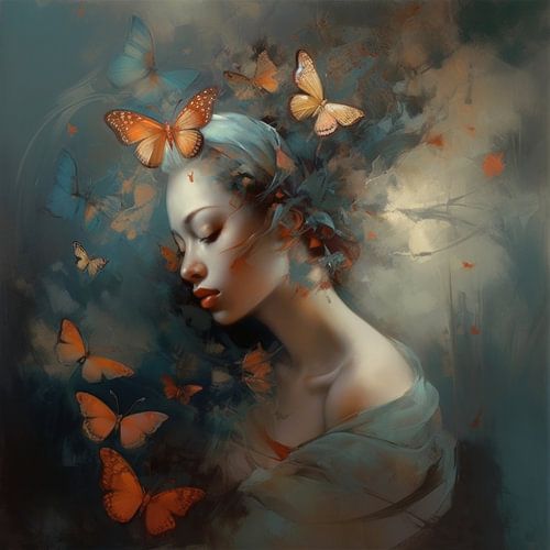 Portret "Take me to wonderland"