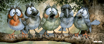 Grappige Vogeltjes