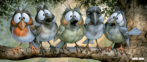Funny Little Birds